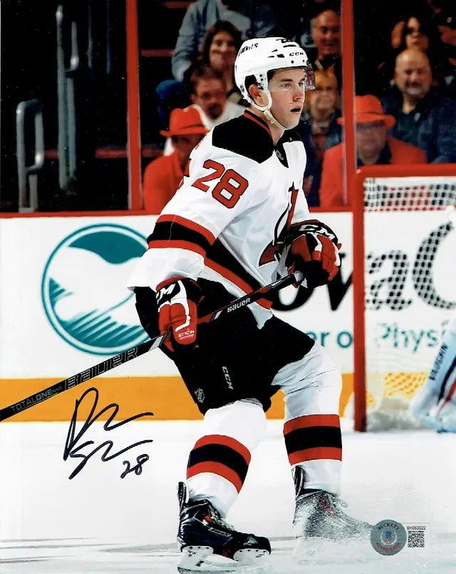 Damon Severson New Jersey Devils Autographed 8x10 Photo Beckett Holo - Price Is Right Miami