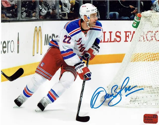 Dan Boyle New York Rangers Autographed 8x10 Photo Dan Boyle Holo - Price Is Right Miami