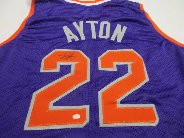 Deandre Ayton of the Phoenix Suns signed autographed basketball jersey PAAS COA 600 - Price Is Right Miami