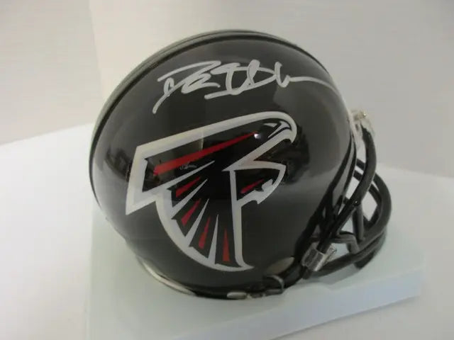 Deion Sanders of the Atlanta Falcons signed autographed mini football helmet GTSM HOLO - Price Is Right Miami