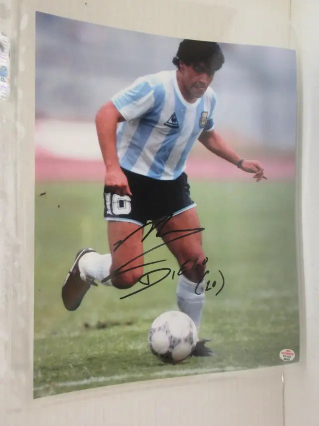 Diego Maradonna signed autographed 8x10 photo PAAS COA 203 - Price Is Right Miami