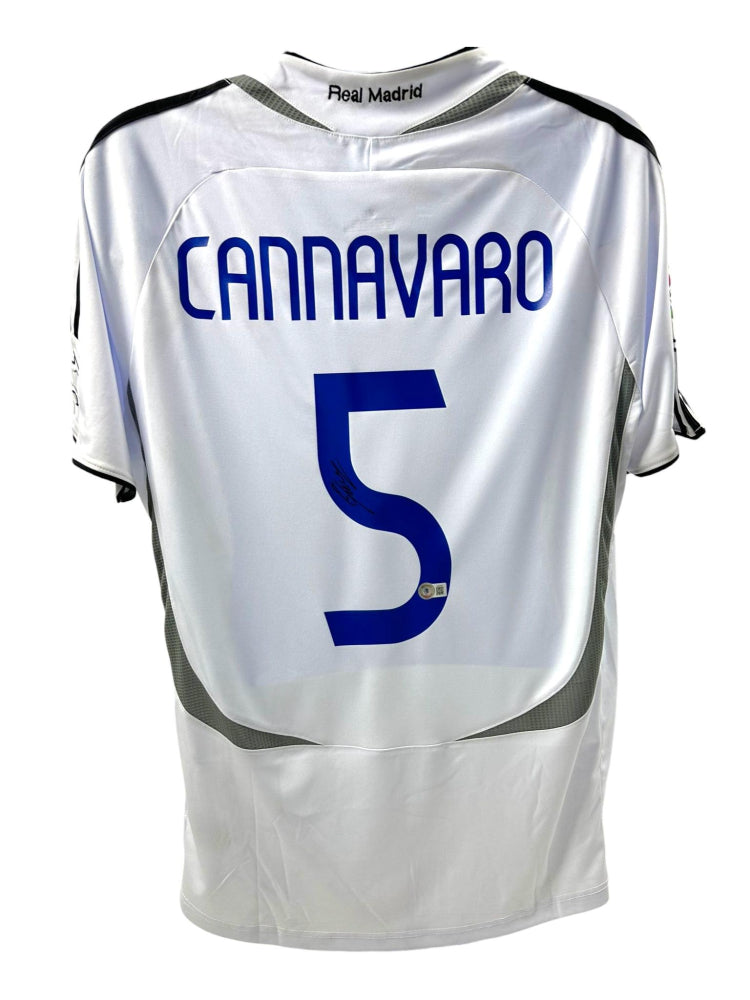 Fabio Cannavaro Signed Jersey (Beckett) - Price Is Right Miami