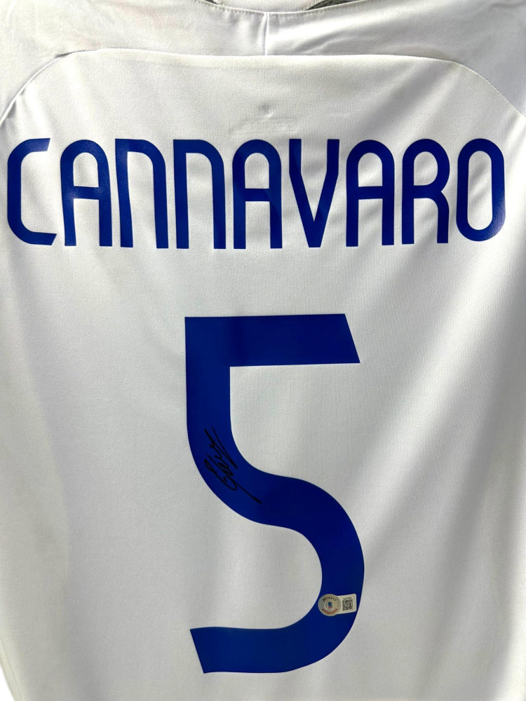 Fabio Cannavaro Signed Jersey (Beckett) - Price Is Right Miami