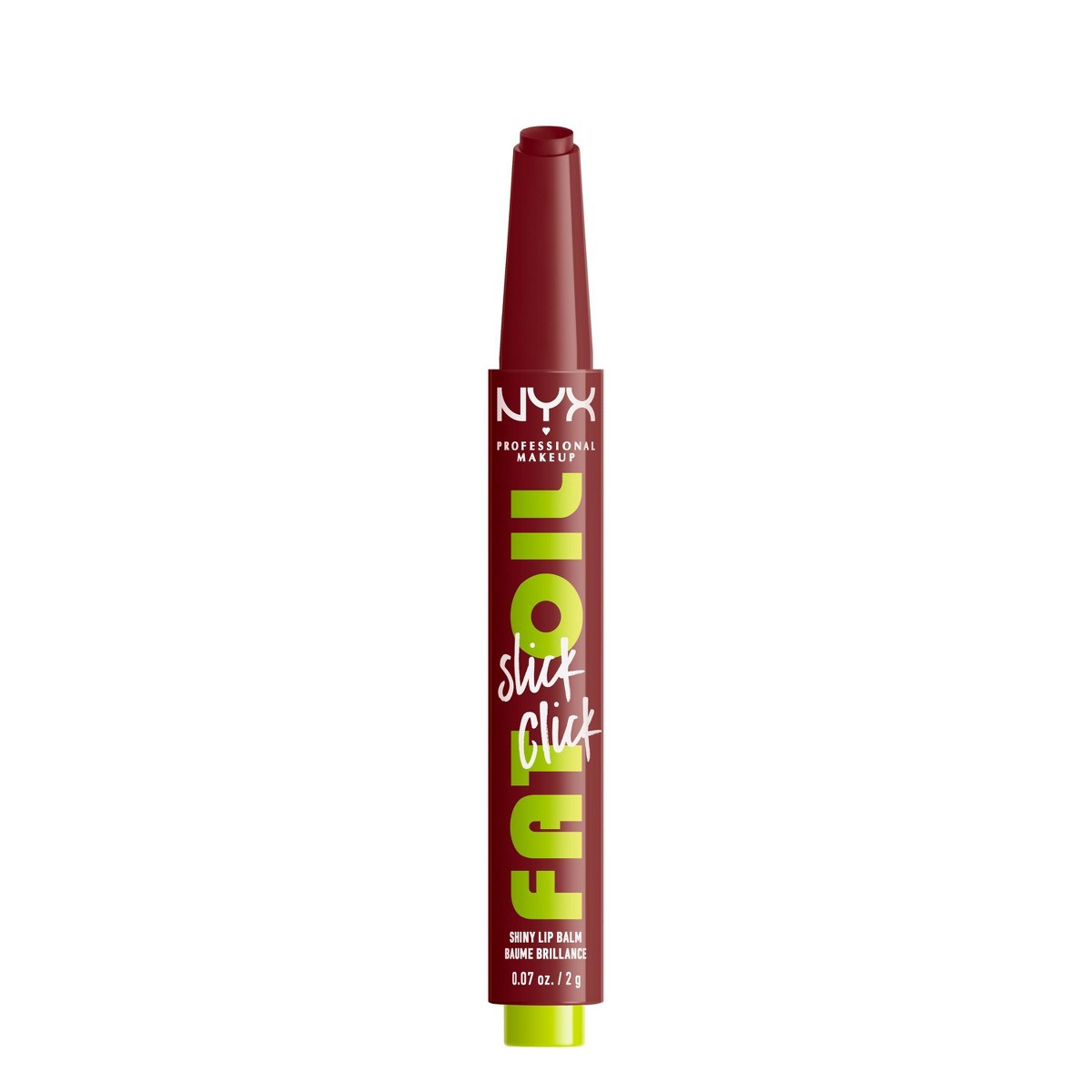 NYX Professional Makeup Fat Oil Slick Click Tinted Lip Balm - In A Mood, official product image