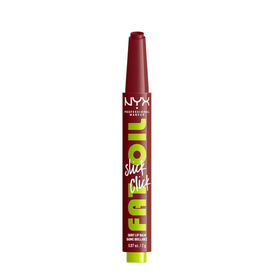 NYX Professional Makeup Fat Oil Slick Click Tinted Lip Balm - In A Mood, official product image