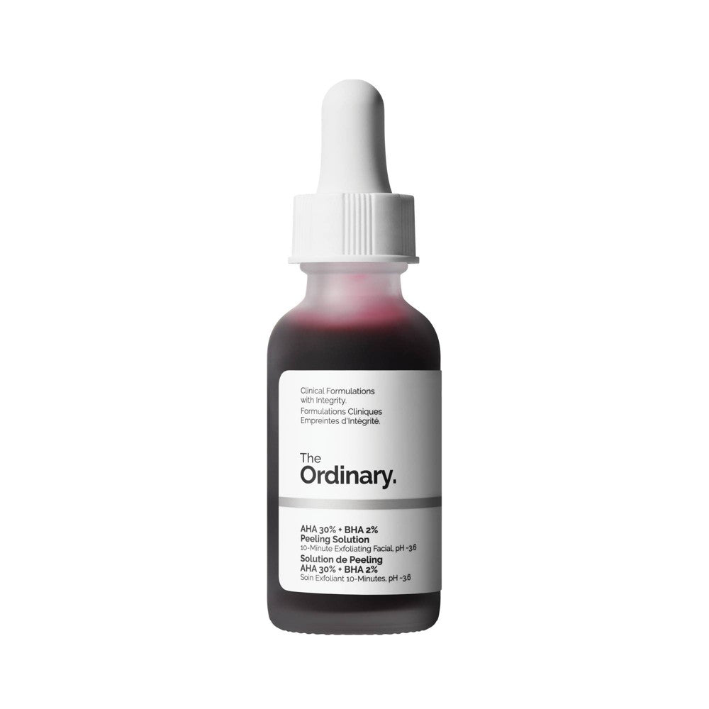 The Ordinary AHA 30% + BHA 2% Peeling Solution 30ml, 3-pack