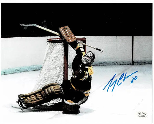 Gerry Cheevers Boston Bruins Autographed 8x10 Photo Full Time coa - Price Is Right Miami