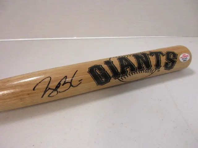 Joey Bart of the San Francisco Giants signed autographed mini bat PAAS COA 561 - Price Is Right Miami