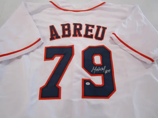 Jose Abreu of the Houston Astros signed autographed baseball jersey PAAS COA 177 - Price Is Right Miami