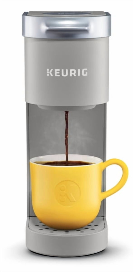 Keurig K-Mini Single Serve K-Cup Pod Coffee Maker, Studio Gray (New in Box)