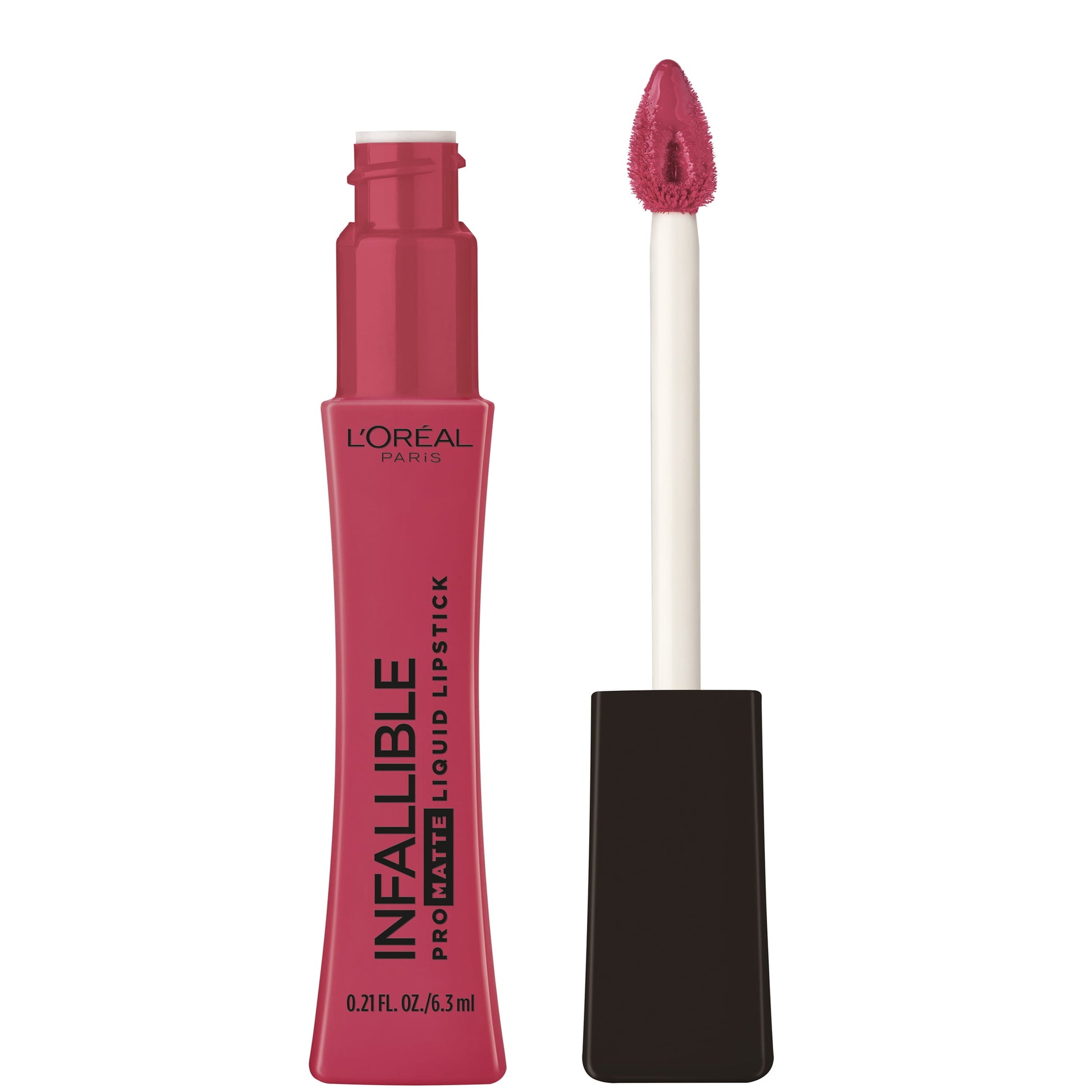 L'Oreal Paris Infallible Pro-Matte Liquid Lipstick, Raspberry Rose, 0.21 fl oz