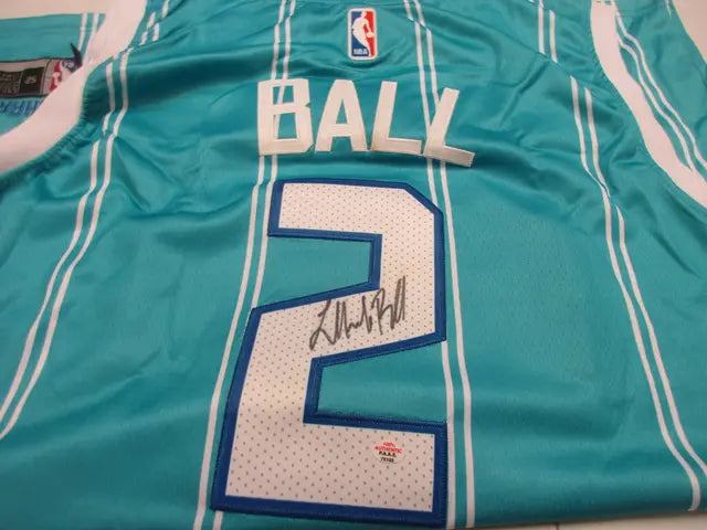 LaMelo Ball of the Charlotte Hornets signed autographed basketball jersey PAAS COA 103 - Price Is Right Miami