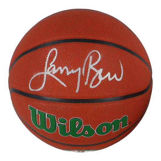 Larry Bird Signed Celtics Logo NBA Basketball (JSA) - Price Is Right Miami