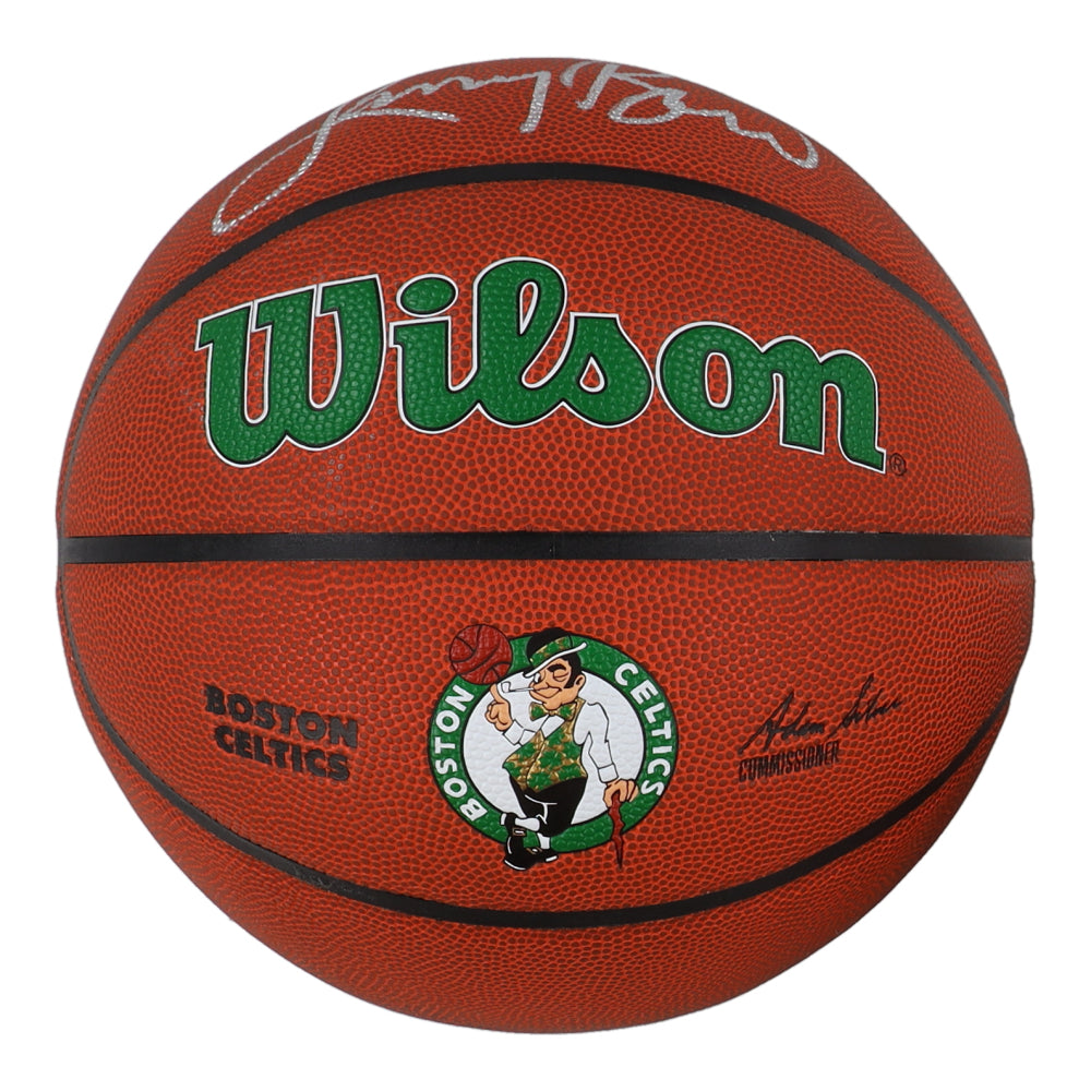 Larry Bird Signed Celtics Logo NBA Basketball (JSA) - Price Is Right Miami