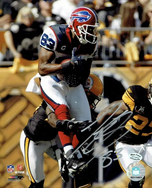 Lee Evans Buffalo Bills Autographed 8x10 Photo Mancave coa - Price Is Right Miami