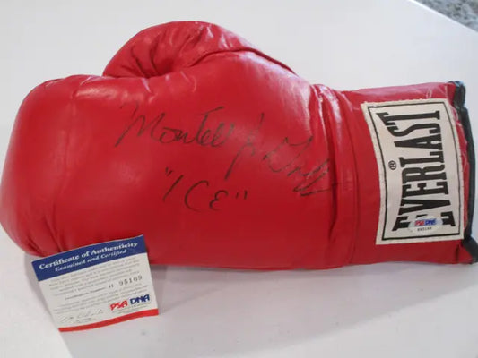 MONTELL GRIFFIN signed autographed boxing glove PSA DNA COA 169 - Price Is Right Miami