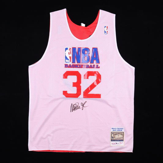 Magic Johnson Signed All-Star Game Jersey (Beckett) - Price Is Right Miami