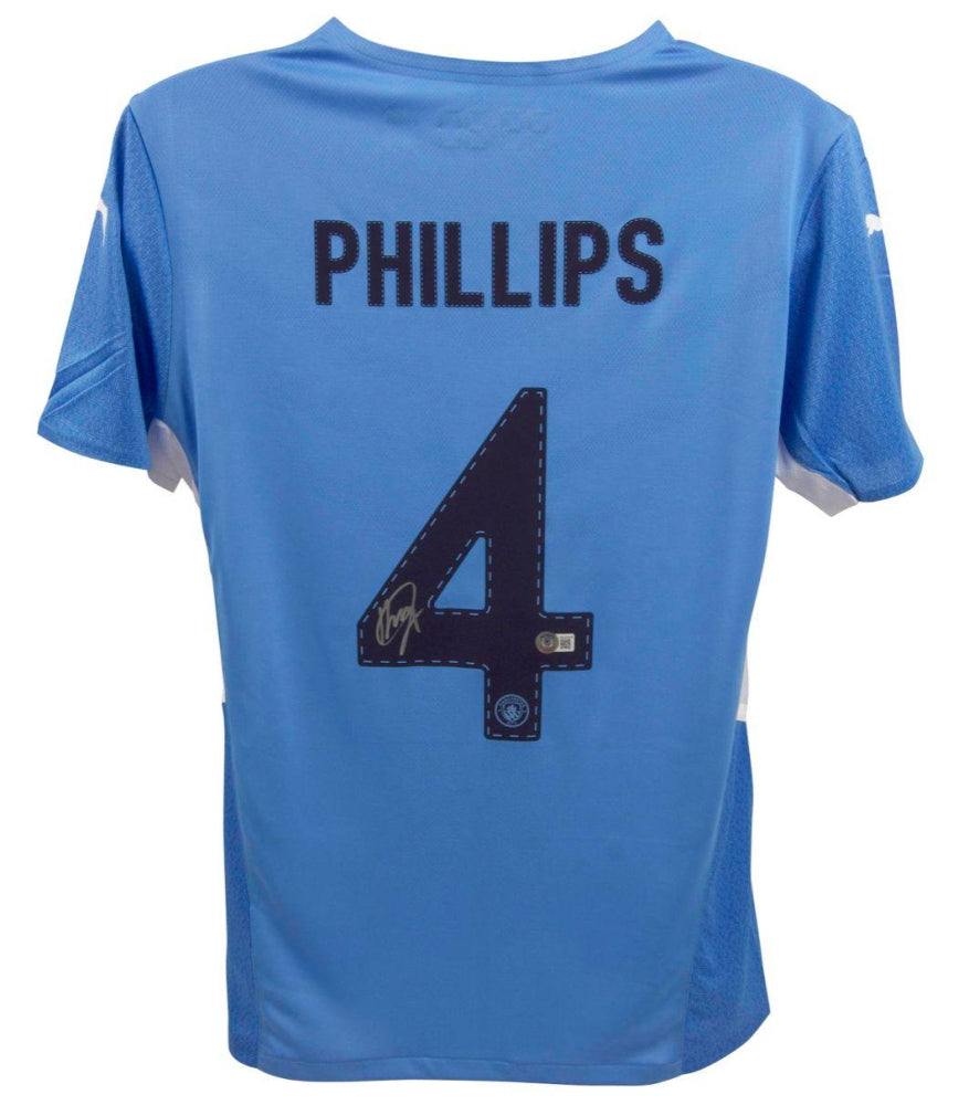 Kalvin Phillips Signed Manchester City Jersey (Beckett) - Price Is Right Miami