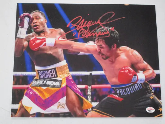 Manny Pacquiao signed autographed 8x10 photo PAAS COA 390 - Price Is Right Miami