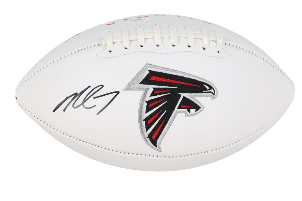 Michael Vick Signed Falcons Logo Football (JSA) - Price Is Right Miami