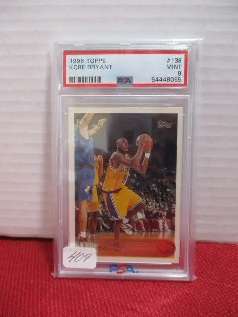 PSA GRADED 1996 Kobe Bryant #138 - Price Is Right Miami