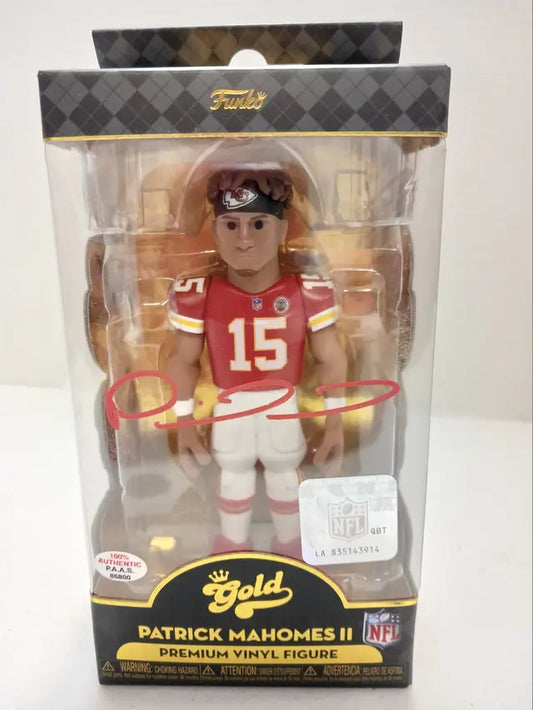 Patrick Mahomes II of the KC Chiefs signed autographed Funko Pop Premium Figure PAAS COA 800 - Price Is Right Miami