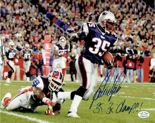 Patrick Pass New England Patriots Autographed & Inscribed 8x10 Photo Full Time coa - Price Is Right Miami