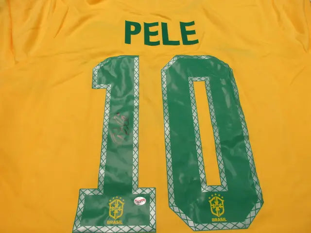 Pele signed autographed soccer jersey PAAS COA 741 - Price Is Right Miami