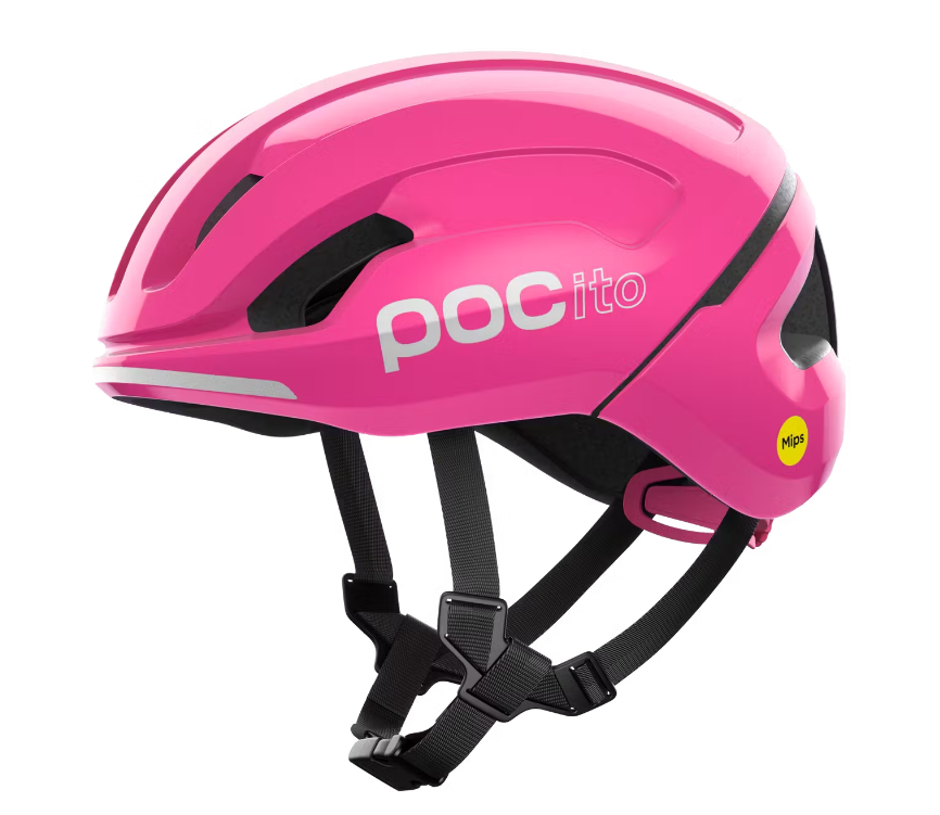 POC Pocito Omne MIPS Helmet (New in Box) 51-56 S FLUORESCENT PINK