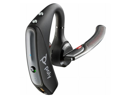 HP Poly Voyager 5200 UC Bluetooth Headset with BT700 USB-A Adapter