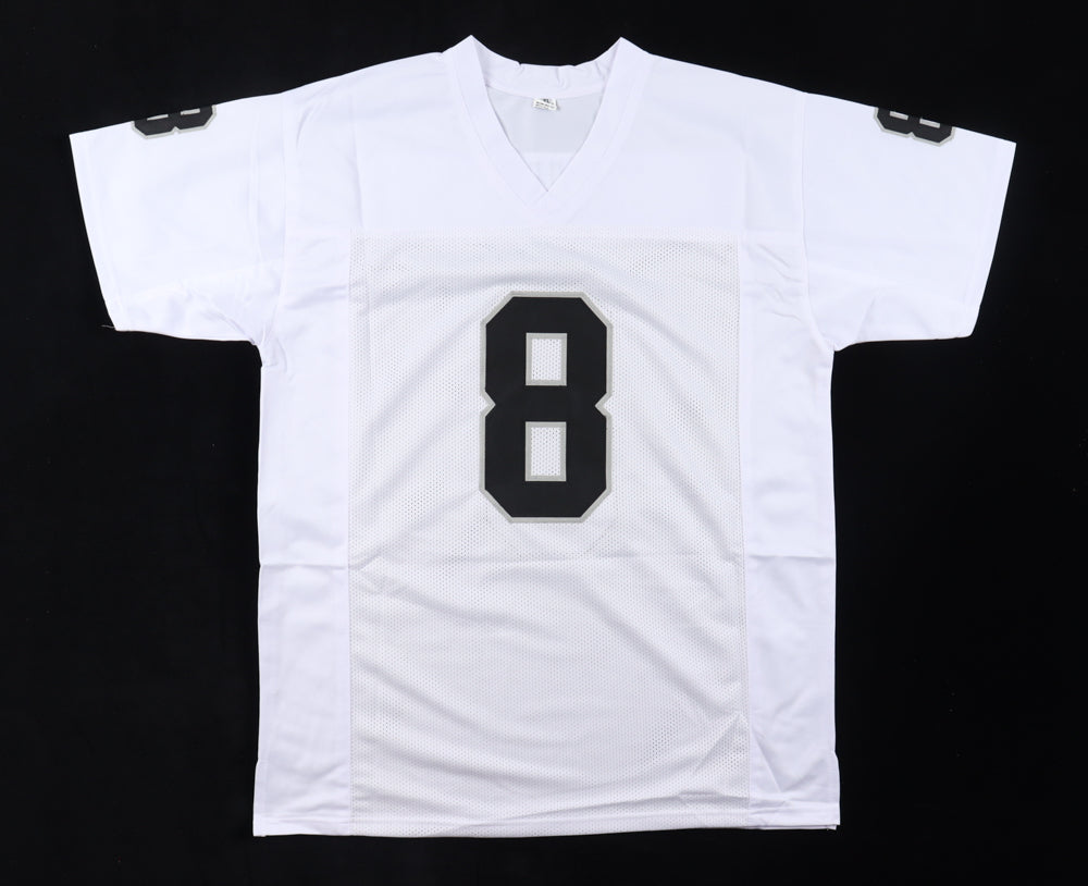 Ray Guy Signed Jersey Inscribed 