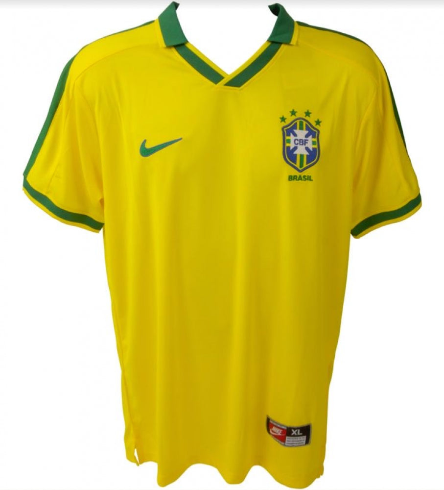 Roberto Carlos Signed Brazil Jersey (Beckett) - Price Is Right Miami