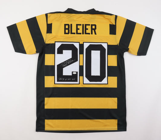 Rocky Bleier Signed Jersey Inscribed "S.B. IX X XIII XIV" (JSA) - Price Is Right Miami