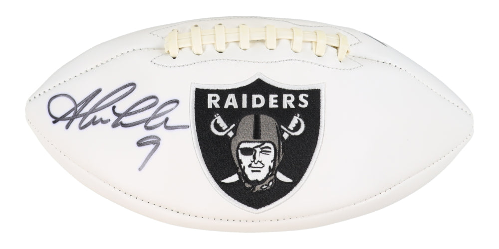 Shane Lechler Signed Raiders Logo Football (Beckett) - Price Is Right Miami