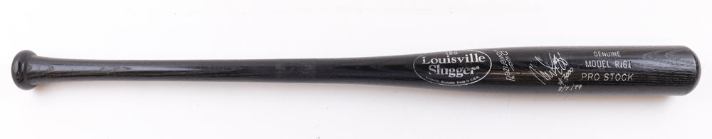 Wade Boggs Signed Louisville Slugger Baseball Bat Inscribed 