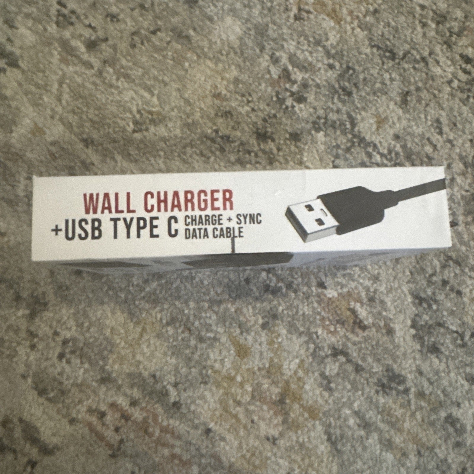 Blast Wall Charger 3.1A + USB Type C Charge + Sync Data Cable 6FT