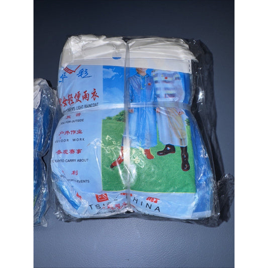 Pack of 10 lightweight waterproof ponchos for men and women packaged for travel and outdoor use