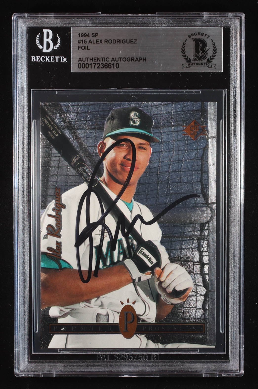 Alex Rodriguez 1994 SP Foil RC Autograph Beckett BGS - Price Is Right Miami