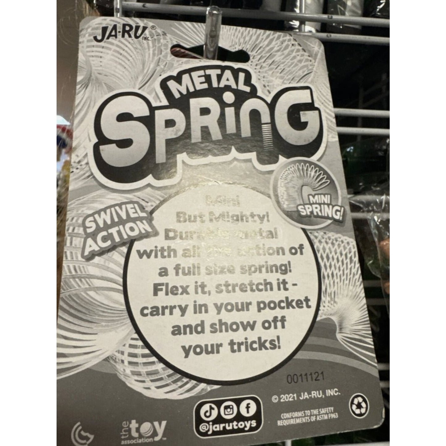 Jaru Mini Metal Spring Toy — Image 2