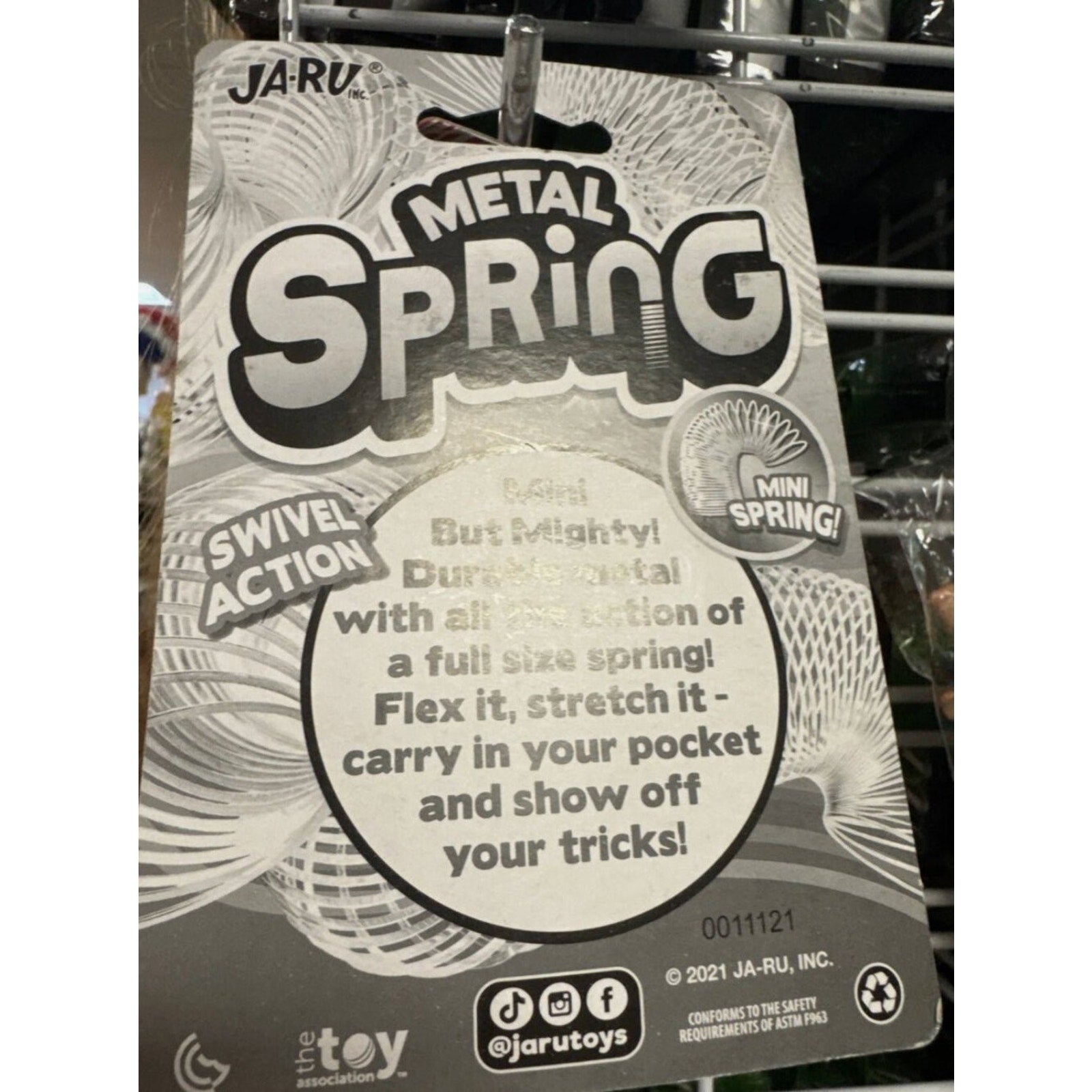 Jaru Mini Metal Spring Toy — Image 2