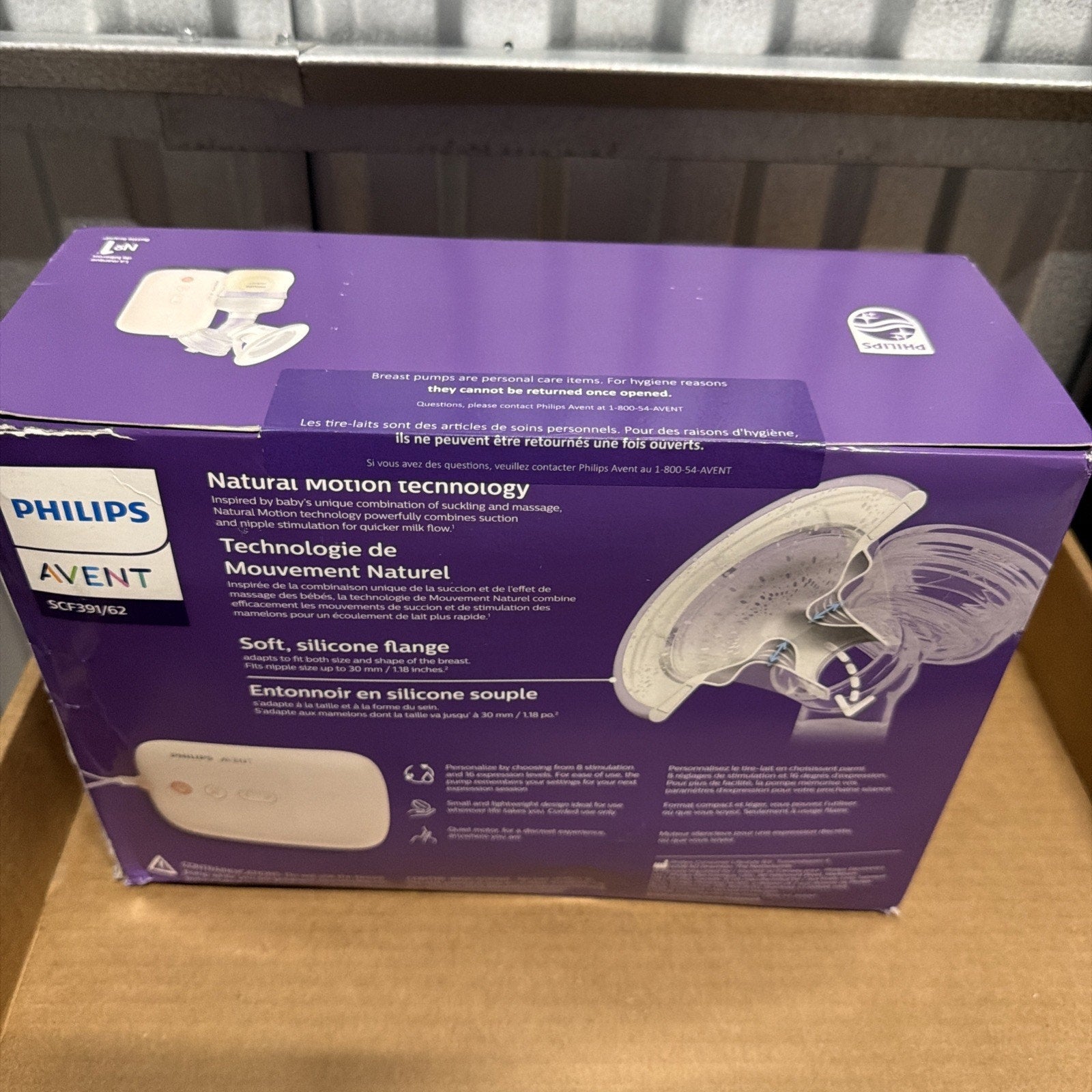 Philips SCF391/62 Avent Baby Feeding Advanced Single Electric Breast Milk Pump