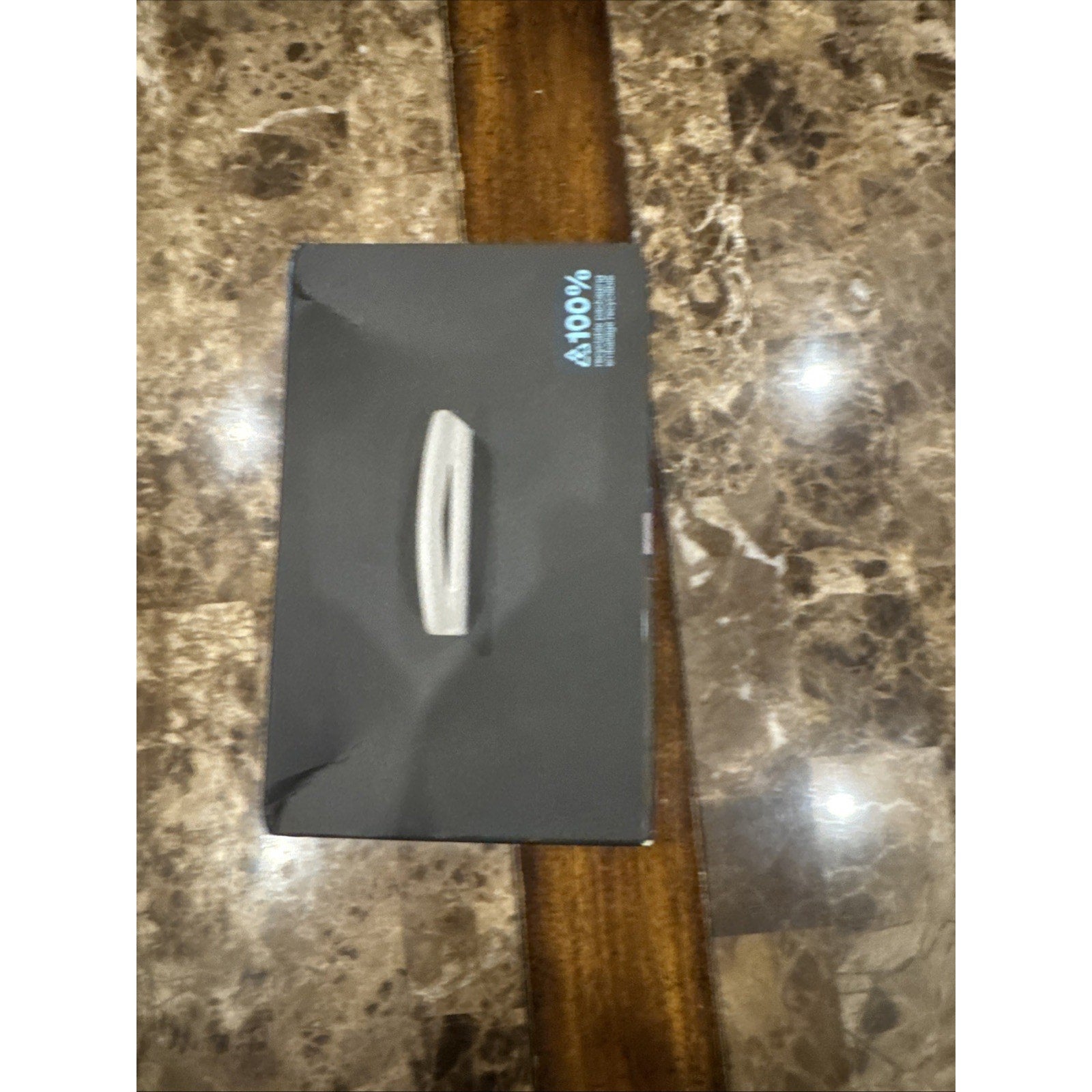 Skullcandy Hesh ANC Over-Ear Headphones box sealed showing side handle and 100% recycled packaging badge