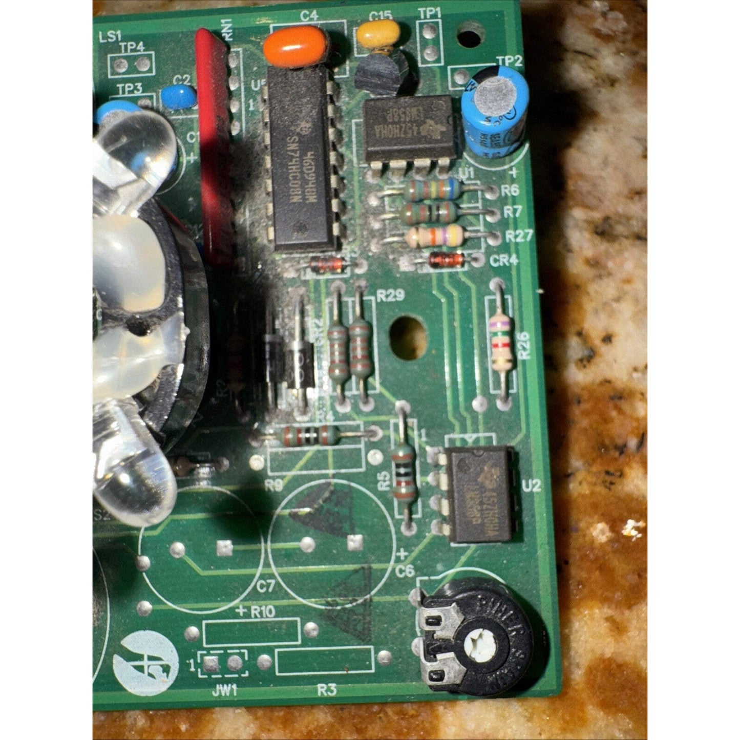 Arcade LED Roulette Spinner Game PCB Circuit Board Assy 030-1980 — Image 3