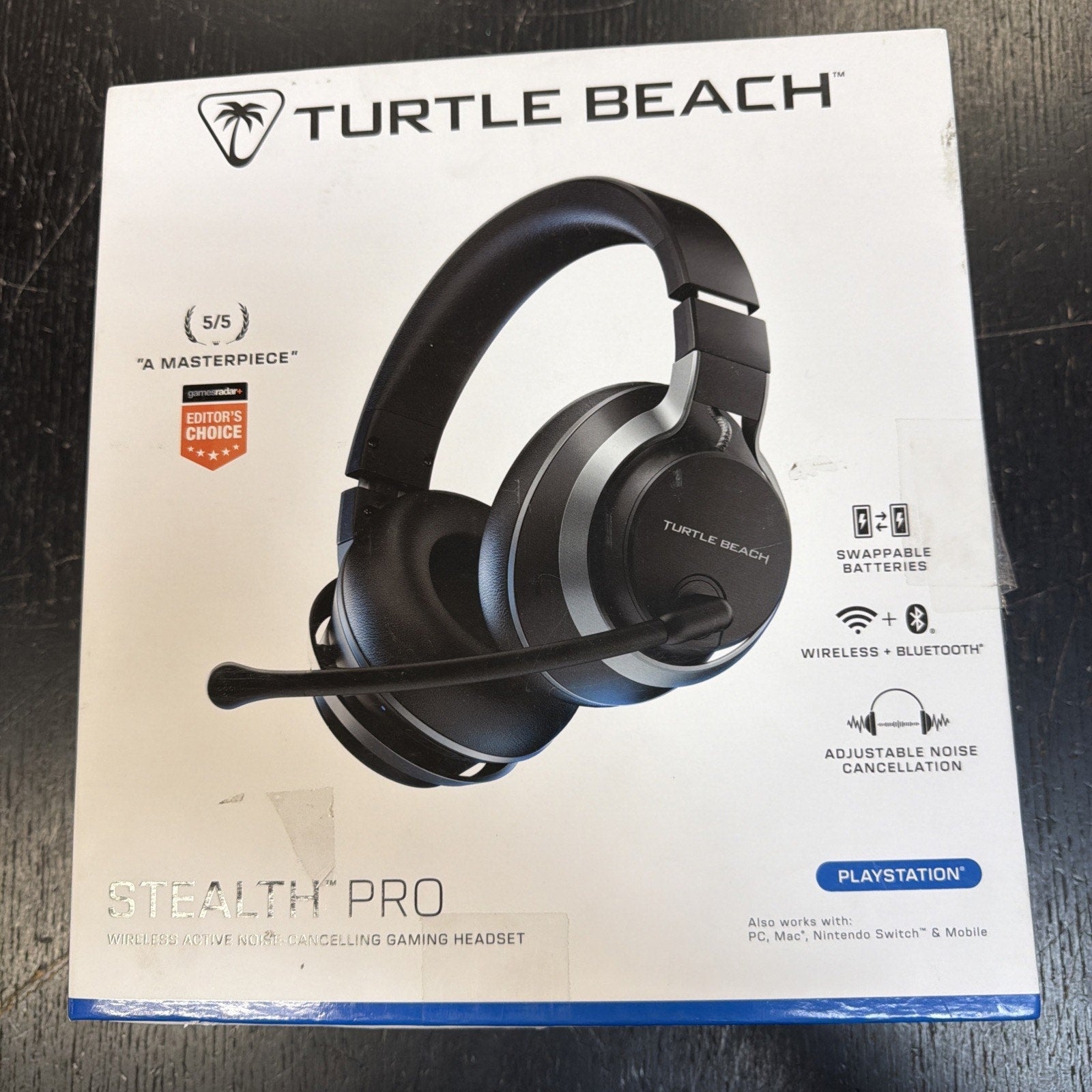 Turtle Beach Stealth Pro PS5 Wireless Gaming Headset Playstation/PS & PC