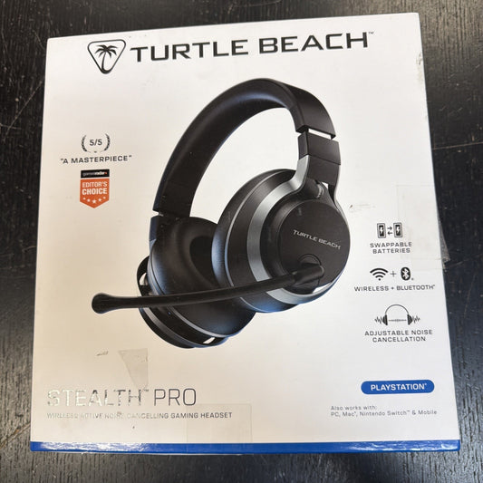 Turtle Beach Stealth Pro PS5 Wireless Gaming Headset Playstation/PS & PC