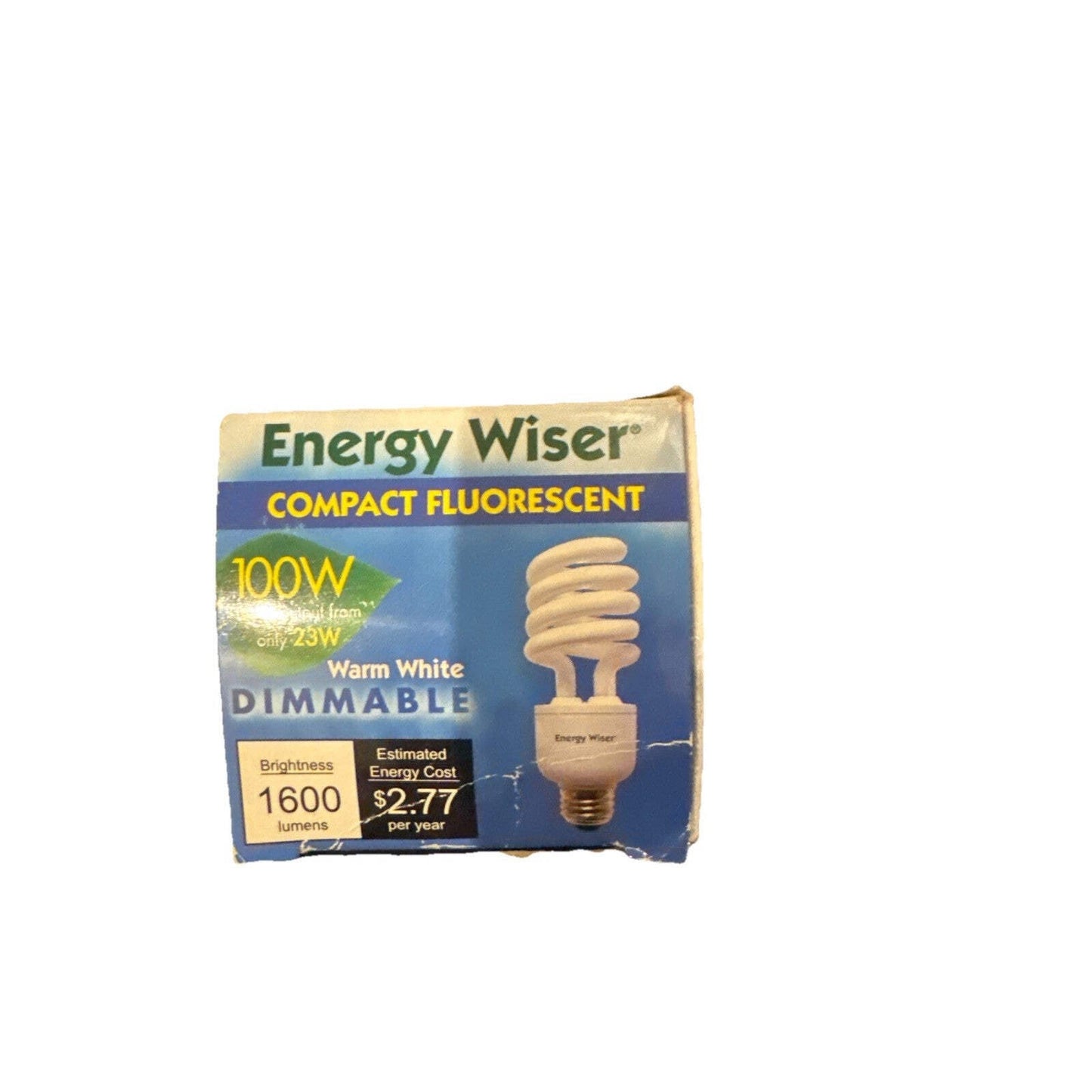 Energy Wiser 23W Dimmable CFL Bulb 100W Eq 1600lm Warm White Spiral E26 — Image 3