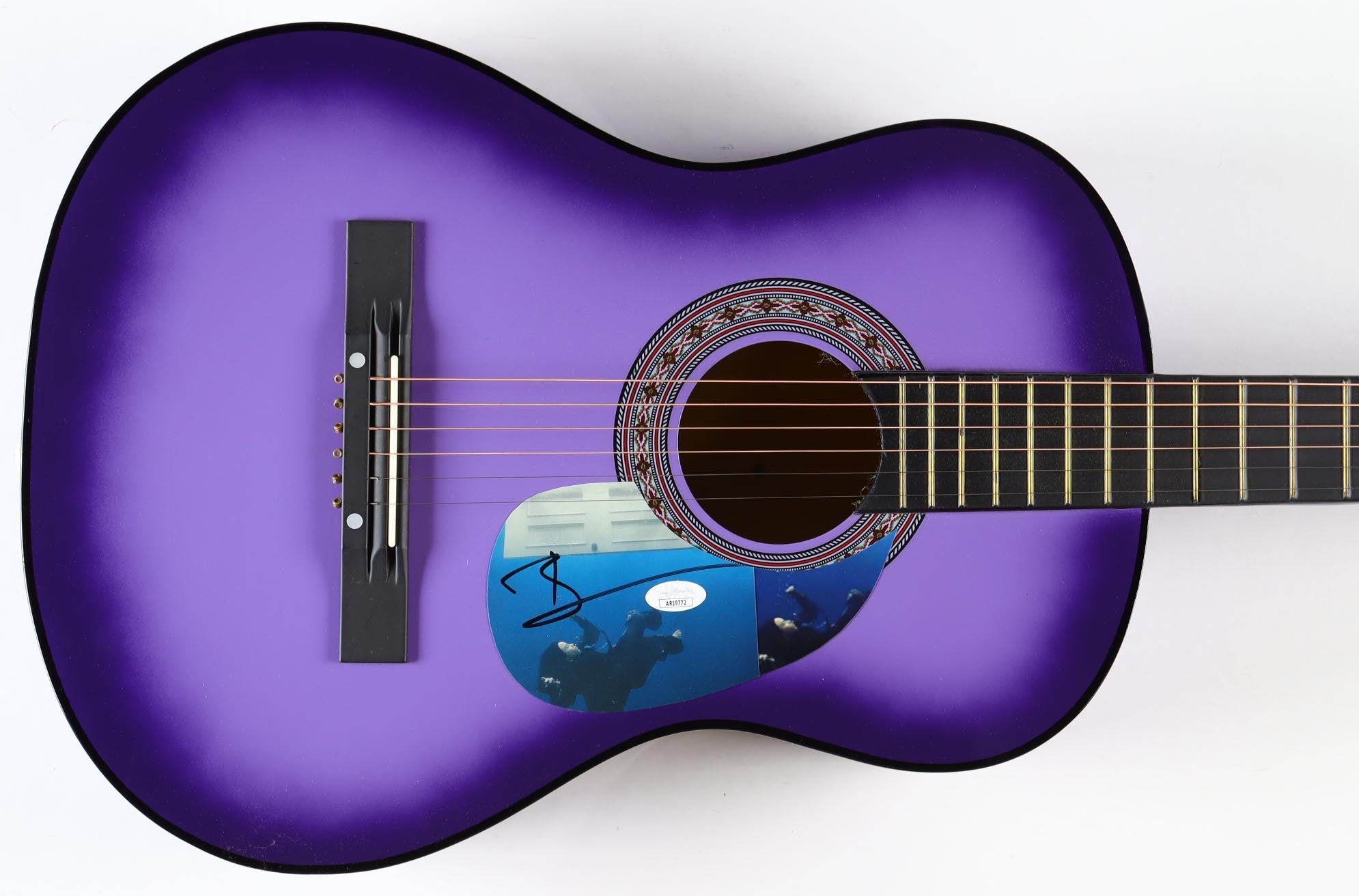 Billie Eilish Signed 38 Inch Acoustic Guitar Display Memorabilia JSA - Price Is Right Miami