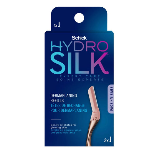 SCHICK HYDRO SILK DERMAPLANING REFILLS 3count