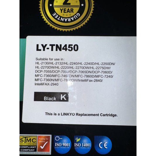 Linkyo Premium Cartridge Black LY-TN450
