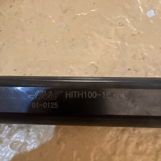 Haas HITH100-16 Indexable Boring Bar Tool Holder 1" Shank Used